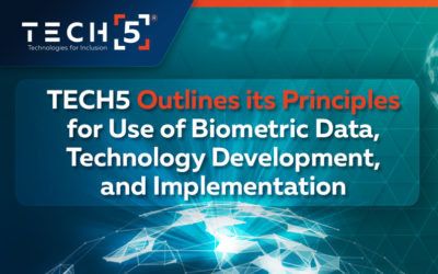 TECH5 Outlines its Principles for Use of Biometric Data, Technology Development, and Implementation