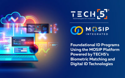 Foundational ID Programs Using the MOSIP Platform Powered by TECH5’s Biometric Matching and Digital ID Technologies