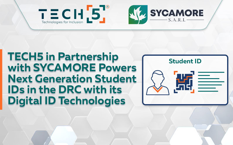 TECH5 in Partnership with SYCAMORE Powers Next Generation Student IDs in the DRC with its Digital ID Technologies