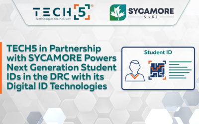 TECH5 in Partnership with SYCAMORE Powers Next Generation Student IDs in the DRC with its Digital ID Technologies