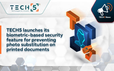 TECH5 launches its biometric-based security feature for preventing photo substitution on printed documents