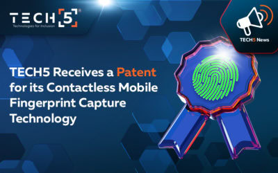 TECH5 Receives a Patent for its Contactless Mobile Fingerprint Capture Technology