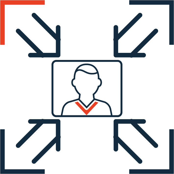 QR_barcode_IDencode Icon_compress images_digital onboarding Icon describing IDencode facial image compression algo