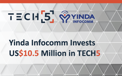 Yinda Infocomm Invests US$10.5 Million in TECH5 to Strengthen Global Strategic Partnership in the Fields of Identity Management and Digital ID